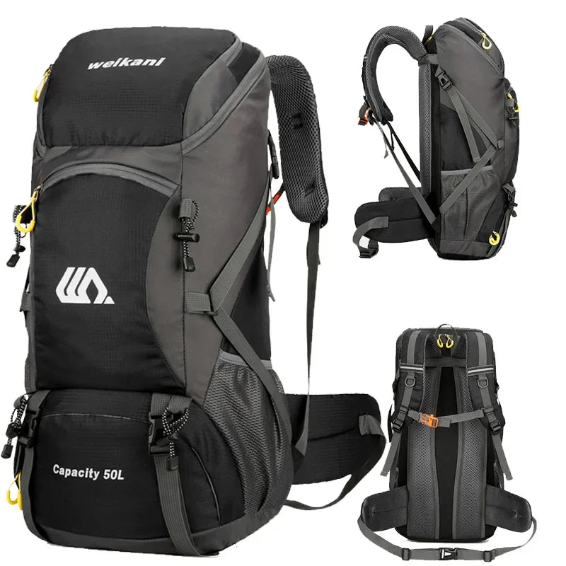 50L Backpack Camping Men Large Hiking Bag