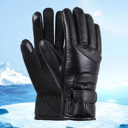 USB Heated Waterproof Electric Warming Gloves for Off Road Skiing