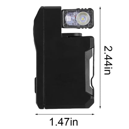 G5 Flat Pocket EDC Flashlight 400 Lumens Rechargeable for Outdoor Camping/Hiking Emergencies