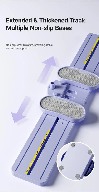 "Foldable 3-in-1 Trainer Ski, Leg, Pelvic & Hip Strengthener