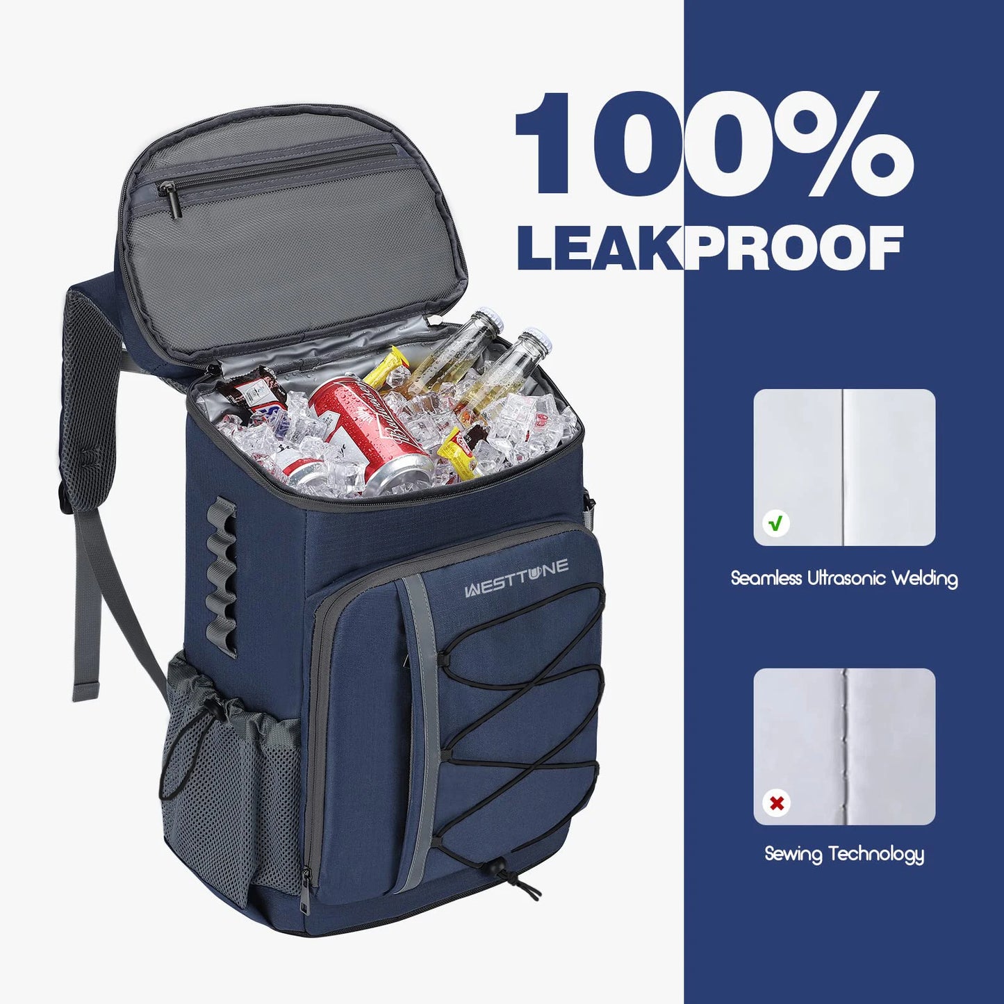 35 Can Cooler Backpack  for Hiking